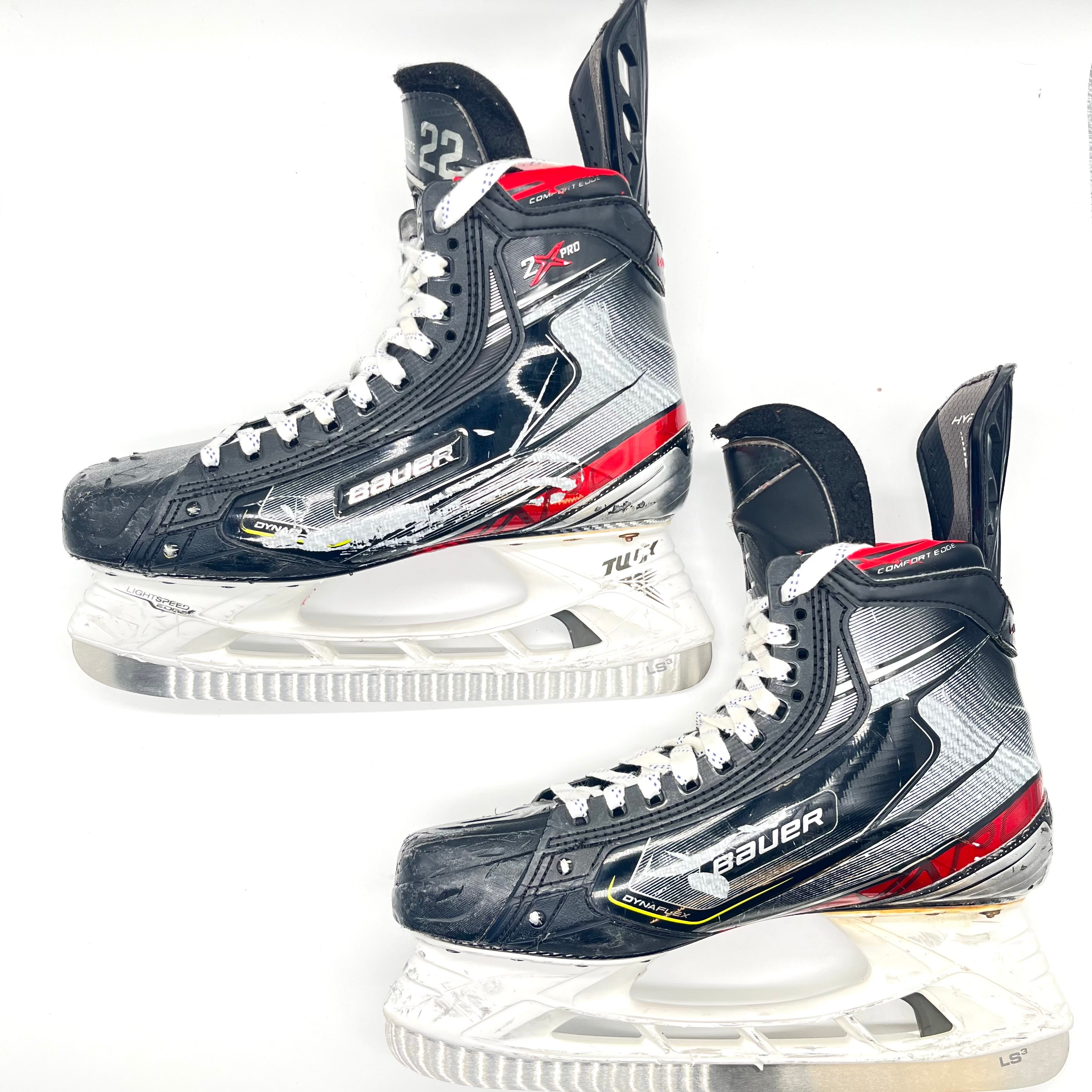 Bauer Vapor 2X Pro - Patins de hockey d'occasion NHL Pro Stock - Brett Pesce #2